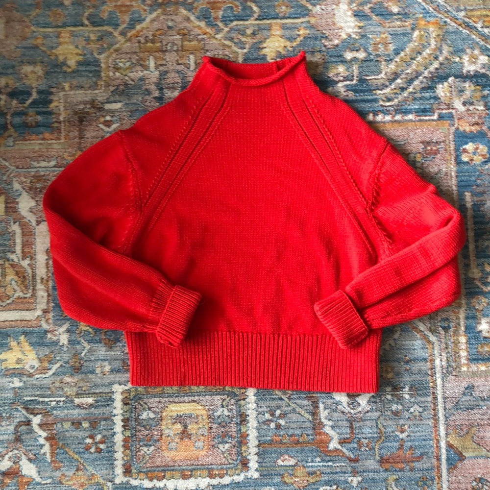 H&M // Red Sweater